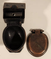 Vintage Toilet Miniature Doll House Furniture Size Metal Pencil Sharpener