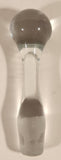 Heavy Clear Glass Bottle Stopper