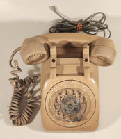 Vintage 1954-1975 GTE Automatic Electric Sand/Beige Model AE-80 Rotary Telephone Working