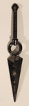Naruto Zaku Abumi Kunai Sword 5" Miniature Metal Toy