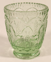 Antique 1930s Federal Glass 3" Green Uranium Depression Glass Cup