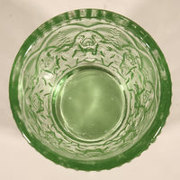 Antique 1930s Federal Glass 3" Green Uranium Depression Glass Cup