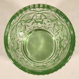 Antique 1930s Federal Glass 3" Green Uranium Depression Glass Cup