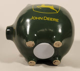 John Deere Green Pig Shaped Ceramic Piggy Bank