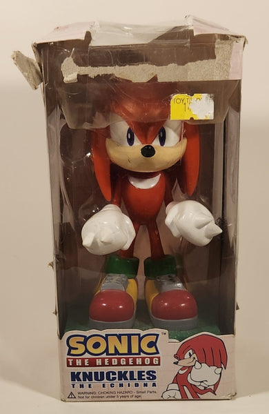2011 Funko Sega Sonic The Hedgehog Knuckles The Echidna 6" Wacky Wobbler Bobble-Head New in Damaged Box
