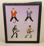 Elvis Presley Red Jacket Version Pendulum Clock with Swinging Legs New in Box