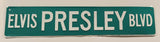 1994 EPE Elvis Presley Blvd 5" x 24" Embossed Tin Metal Street Sign