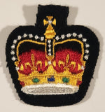 1952-1968 Canadian Warrant Officer Crown 2" x 2 1/8" Fabric Patch Badge