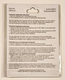 Accents Fashion Mode Applique Ice Hockey Skate Iron-on/Stick-on 2 1/4" x 2 3/8" Embroidered Fabric Patch Badge New in Package