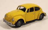 1998 Corgi Motoring Memories Collectables Volkswagen 1200 Saloon Yellow Die Cast Toy Car Vehicle