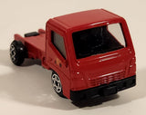 Unknown Brand Isuzu Elf or Mitsubishi Fuso Canter Fire Truck Red Die Cast Toy Car Vehicle