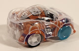 GO! Sports Car Speed Clear and Orange Pull Back Plastic Toy Car Vehicle