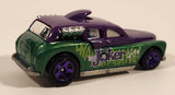 2019 Hot Wheels Batman Cockney Cab II Taxi The Joker Green & Purple Die Cast Toy Car Vehicle