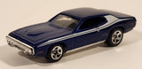 2010 Hot Wheels Mopar Mania '71 Plymouth GTX Metalflake Blue Die Cast Toy Muscle Car Vehicle
