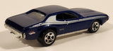 2010 Hot Wheels Mopar Mania '71 Plymouth GTX Metalflake Blue Die Cast Toy Muscle Car Vehicle