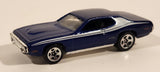 2010 Hot Wheels Mopar Mania '71 Plymouth GTX Metalflake Blue Die Cast Toy Muscle Car Vehicle