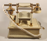 Vintage BC Tel French Victorian Style Cherubs Wood Based Rotary Telephone