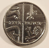 2013 UK Great Britain Royal Shield Five Pence Nickel Metal Coin