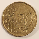2001 France Euro 20 Cent Nordic Gold Copper Alloy Metal Coin