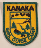 Kanaka Girl Guide Camp Embroidered Fabric Patch Badge