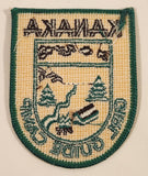Kanaka Girl Guide Camp Embroidered Fabric Patch Badge