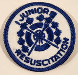 Red Cross CPR Junior Resuscitation Embroidered Fabric Patch Badge