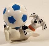 1996 McDonald's Disney 101 Dalmatians Dog with Soccer Football 3" Plastic Toy Figure
