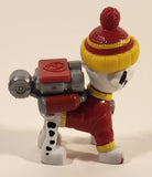 SML Spin Master Paw Patrol The Great Snow Rescue Marshall Fireman Dog 3" Toy Figure 16655