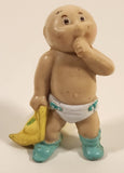 Vintage 1984 OAA Cabbage Patch Kids Baby with Blanket 2 1/4" PVC Toy Figure