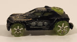 2005 Hot Wheels McDonald's AcceleRacers RD-05 Black & Lime Green Die Cast Toy Car Vehicle