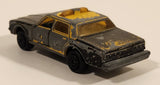 Vintage Majorette No. 240 Chevrolet Impala 444 Taxi Cab Black and Yellow 1/69 Scale Die Cast Toy Car Vehicle