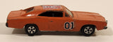Vintage 1981 Warner Bro. ERTL Dukes of Hazzard General Lee Orange Die Cast Toy Muscle Car Vehicle TV Show Collectible