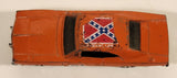 Vintage 1981 Warner Bro. ERTL Dukes of Hazzard General Lee Orange Die Cast Toy Muscle Car Vehicle TV Show Collectible