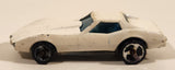 1996 Hot Wheels Corvette Stingray White Die Cast Toy Car Vehicle