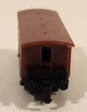 1990s Soma Train Car HP6523 Brown Red Plastic Toy Railroad Vehicle