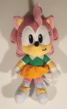 2024 Jakks Sega Sonic The Hedgehog Amy Rose 10" Stuffed Plush Toy