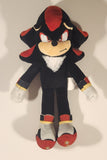 2024 Jakks Sega Sonic The Hedgehog 3 Movie Shadow Black 11" Stuffed Plush Toy