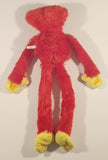 Poppy Playtime Red Huggy Wuggy 16" Tall Toy Stuffed Plush with Velcro Hands
