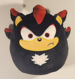 2023 Jazwares Kellytoy Original Squishmallows Sega Sonic The Hedgehog Shadow Black 8" Stuffed Plush Toy