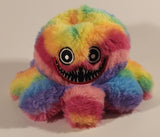 Poppy Playtime Rainbow Huggy Wuggy Pink Kissy Missy Reversible Octopus 8" Stuffed Plush Toy