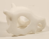 3D Printed Pokemon Cubone Plastic Skull Toy