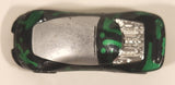 1998 Hot Wheels Tech Tone Series Buick Wildcat Black and Metallic Green Die Cast Toy Car Vehicle
