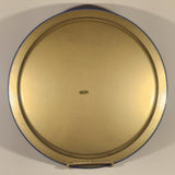 1980s Tetley Tea Gaffer, Tea Folk, and Sidney Blue 13" Tin Metal Beverage Serving Tray