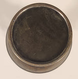 Vintage Japanese Meiji Period 9 1/2" Heavy Metal Bronze Vase with Phoenix Bird Handles