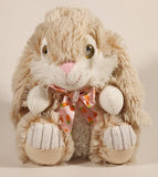 Dan Dee Style Light Brown Beige Bunny Rabbit 7 1/2" Stuffed Plush Toy