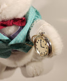 1991 Target Stores Commonwealth Toy & Novelty Co. Disney Alice in Wonderland White Rabbit 16" Stuffed Plush Toy