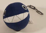 2017 San-Eico Little Buddy Nintendo Super Mario Chain Chomp 6 1/2" Stuffed Plush Toy