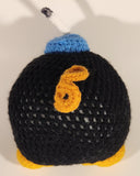 Nintendo Super Mario Bob-omb Handmade 9" Crocheted Stuffed Plush Toy