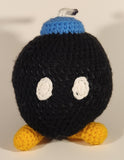 Nintendo Super Mario Bob-omb Handmade 9" Crocheted Stuffed Plush Toy