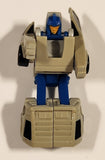 Vintage 1988 Hasbro Takara Transformers G1 Micromasters Autobots Swindler Delorean Grey Plastic Toy Car Figure